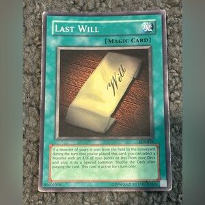 Yu-Gi-Oh Last Will SDY-039